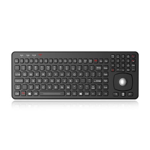 Tastiera da ufficio - K-TEK-M366-OTB-KP-FN-BL-DT - Key Technology China Limited - a tasti meccanici / con tasto Fn / con mouse integrato a tre tasti