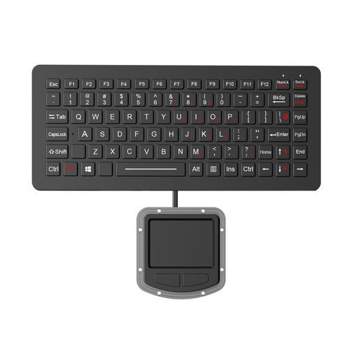 Tastiera ad incastro - K-TEK-M282-122-FN-BL-IT-ML-DWP+M73TP - Key Technology China Limited - a tasti meccanici / 86 tasti / con mouse integrato a due tasti