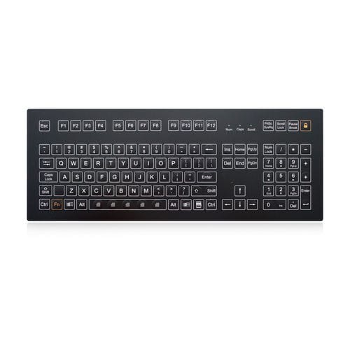 Tastiera ad incastro - K-TEK-D405KP-FN-SW - Key Technology China Limited - con microinterruttori / 107 tasti / industriale