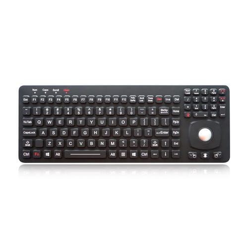 Tastiera ad incastro - K-TEK-M366-OTB-KP-FN-BL-SS - Key Technology China Limited - a tasti meccanici / con mouse integrato a tre tasti / 111 tasti