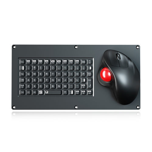 Tastiera ad incastro - K-TEK-M316-OTB-151B-FN-ML - Key Technology China Limited - a tasti meccanici / 69 tasti / con trackball