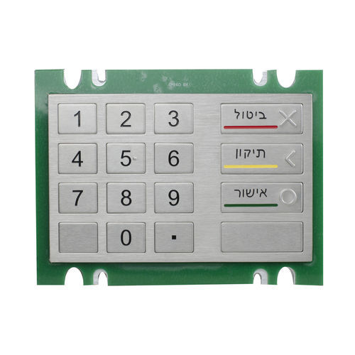 Tastiera numerica 16 tasti - K-TEK-B160KP - Key Technology China Limited - ad incastro / in acciaio inossidabile / USB