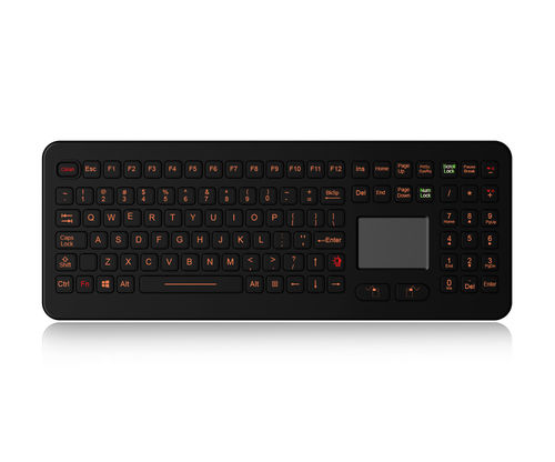 Tastiera da ufficio - K-TEK-M399TP-KP-FN-BL-DT - Key Technology China Limited - con mouse integrato a due tasti / 107 tasti / con touchpad