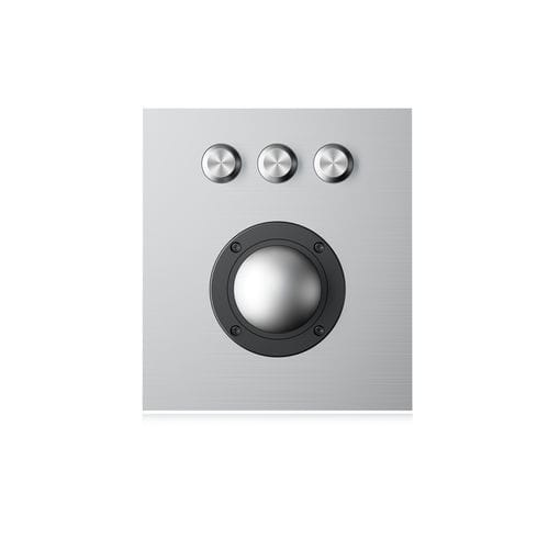 Trackball ottico - K-TEK-B107-OTB-AVR-DWP - Key Technology China Limited - ad incastro / 38 mm / USB