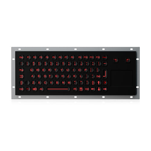 Tastiera ad incastro - K-TEK-M343TP-FN-BL-BT-DWP - Key Technology China Limited - a tasti meccanici / con tasto Fn / con mouse integrato a due tasti