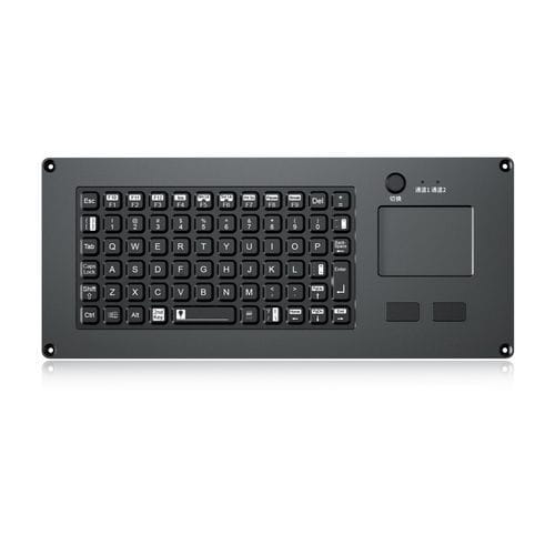 Tastiera ad incastro - K-TEK-M310TP-FN-BL-ML+KVM - Key Technology China Limited - a tasti meccanici / con mouse integrato a due tasti / 69 tasti