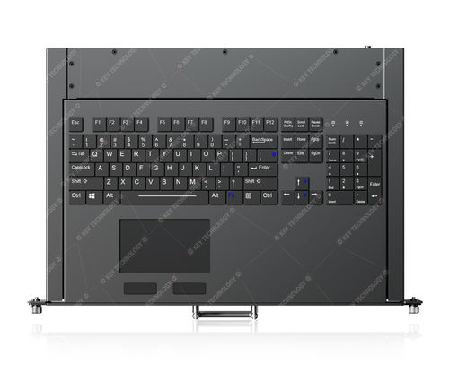 Tastiera ad incastro - K-TEK-V440TP-KP-FN-BL-SC-DR - Key Technology China Limited - con interruttori a forbice / con tasto Fn / 104 tasti