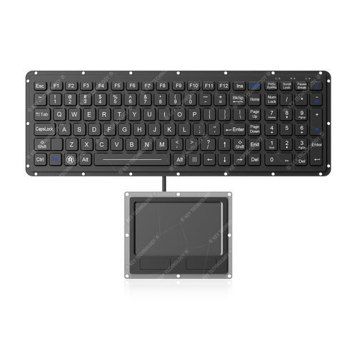 Tastiera ad incastro - K-TEK-K-TEK-M386KP-FN-BL-ML+M127TP - Key Technology China Limited - a tasti meccanici / 105 tasti / con tasto Fn