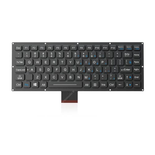 Tastiera ad incastro - K-TEK-M280-FN-BL-FC-KC-DM - Key Technology China Limited - a tasti meccanici / con tasto Fn / 87 tasti