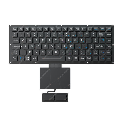 Tastiera ad incastro - K-TEK-M280-FN-BL-FC-KC+TP85-DML+2K - Key Technology China Limited - a tasti meccanici / con mouse integrato a due tasti / 87 tasti