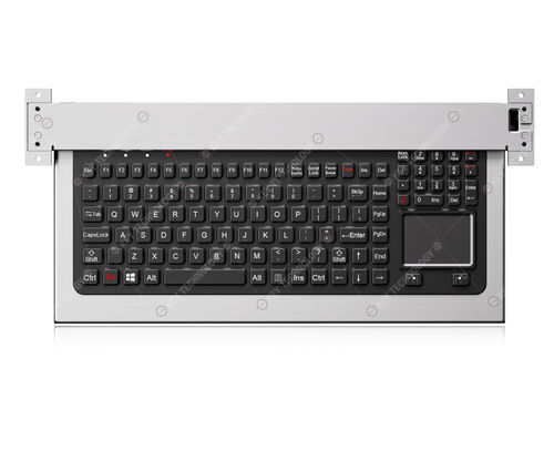 Tastiera ad incastro - K-TEK-M400TP-KP-FN-BL-SDT-SS - Key Technology China Limited - a tasti meccanici / con mouse integrato a due tasti / 110 tasti