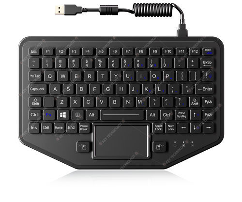 Tastiera da ufficio - K-TEK-M275TP-FN-BL-FC-KC-FDT - Key Technology China Limited - a tasti meccanici / con mouse integrato a due tasti / con tasto Fn