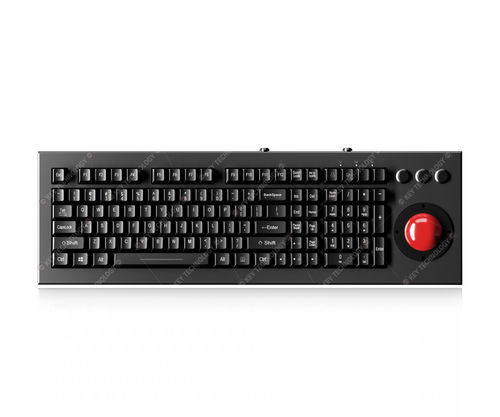 Tastiera da ufficio - K-TEK-M506-50-MTB-AVR-KP-FN-MA-BL-151B-BT-DT - Key Technology China Limited - a tasti meccanici / con mouse integrato a tre tasti / 107 tasti