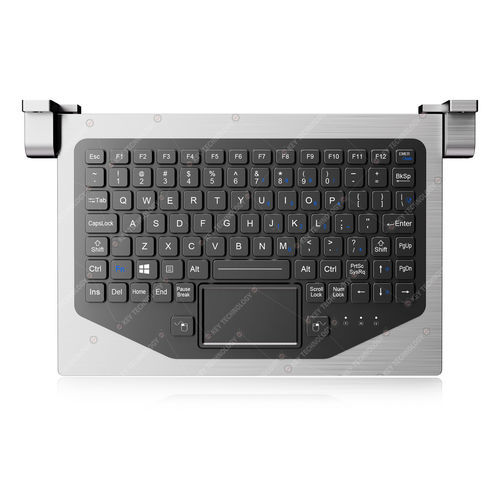 Tastiera da ufficio - K-TEK-M275TP-FN-BL-FC-KC-ML-SDT-AL - Key Technology China Limited - contatto carbonio / con mouse integrato a due tasti / 92 tasti