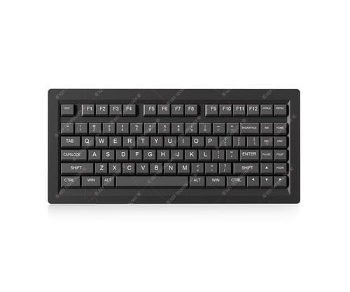 Tastiera da ufficio - K-TEK-M345-FN-BL-MA-NV-151B-SDT - Key Technology China Limited - a tasti meccanici / 86 tasti / per il settore aerospaziale