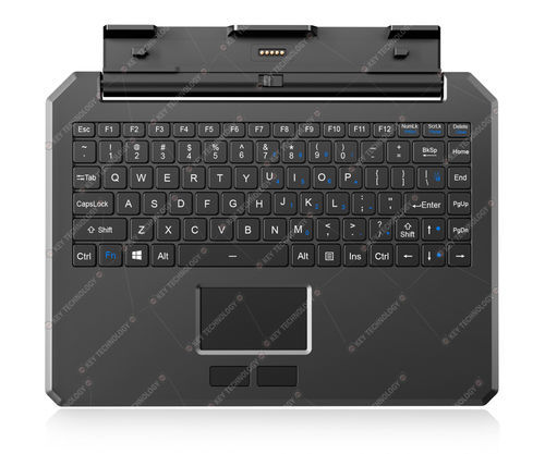 Tastiera da ufficio - K-TEK-V318TP-FN-BL-FC-SC-ML-FDT-DWP - Key Technology China Limited - con interruttori a forbice / 88 tasti / con mouse integrato a due tasti