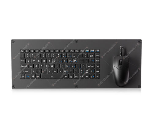 Tastiera ad incastro - K-TEK-V455-FN-BL-FC-SC-ANA-151B-M58-OMS - Key Technology China Limited - con interruttori a forbice / 86 tasti / con mouse