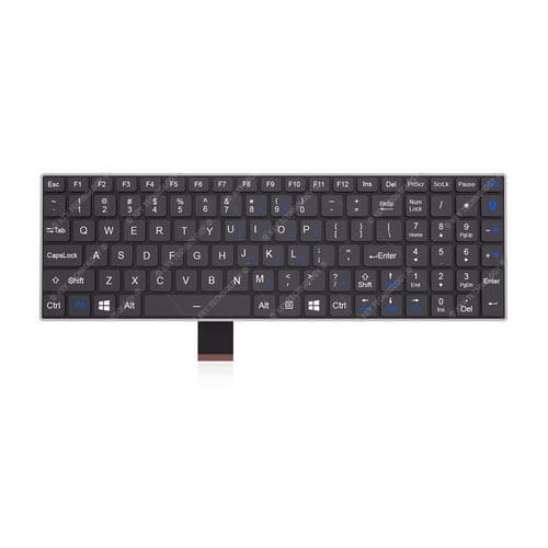 Tastiera ad incastro - K-TEK-V340KP-FN-BL-FC-SC-DM-DWP - Key Technology China Limited - con interruttori a forbice / 103 tasti / per l'aeronautica