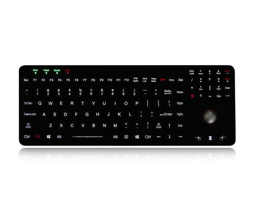 Tastiera ad incastro - K-TEK-M366-OTB-KP-FN-BL-OEM - Key Technology China Limited - a tasti meccanici / con tasto Fn / con mouse integrato a tre tasti