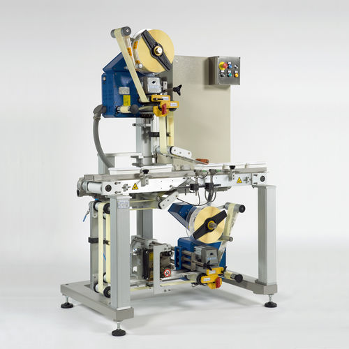 Macchina di etichettatura completamente automatica - System 4 - Etipack - per bottiglie / per prodotti chimici / per casse