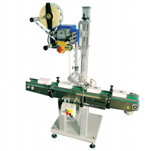Macchina di etichettatura automatica - System 2 - Etipack - per prodotti chimici / per applicazione sulla parte superiore del prodotto / per applicazione sulla parte inferiore