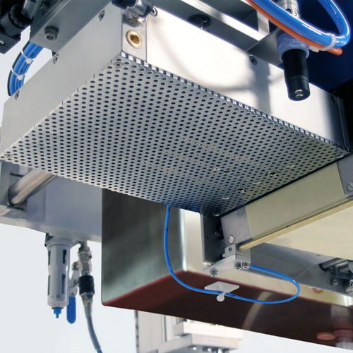 Stampante-applicatore di etichette per applicazione laterale - INTOUCH EVO series - Etipack - per prodotti cosmetici / per prodotti chimici / per prodotti alimentari