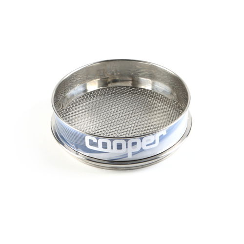 Setaccio di prova - Cooper Research Technology - in maglia metallica