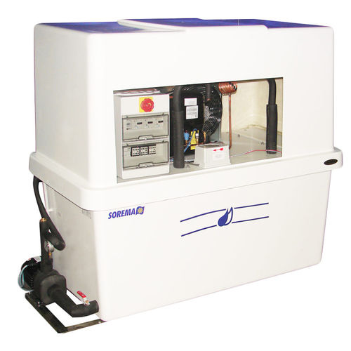 Raffreddatore d'acqua - AGD series - SOREMA - di acqua glicolata / ad uso industriale / per l'industria agroalimentare