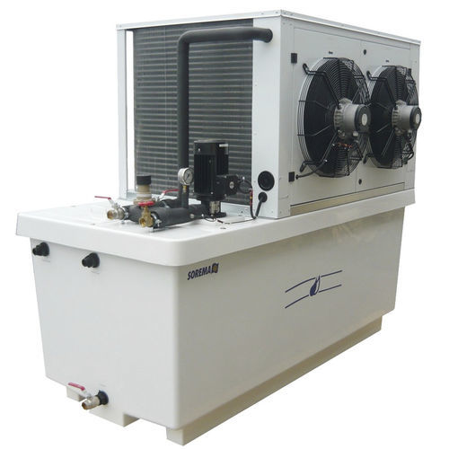 Raffreddatore d'acqua - RIS-H 950 series - SOREMA - in acciaio inossidabile / a condensatore d'aria / mobile