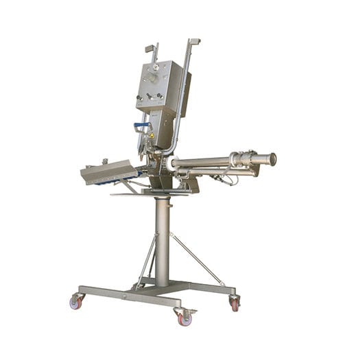 Riempitrice-sigillatrice con avanzamento manuale - KN-22S - Kompo North America Inc. - lineare / per salsicce / ad alta velocità