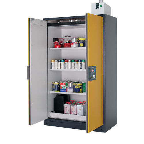 Armadio di stoccaggio - Q-LINE - asecos GmbH - di sicurezza / a pavimento / a porte battenti
