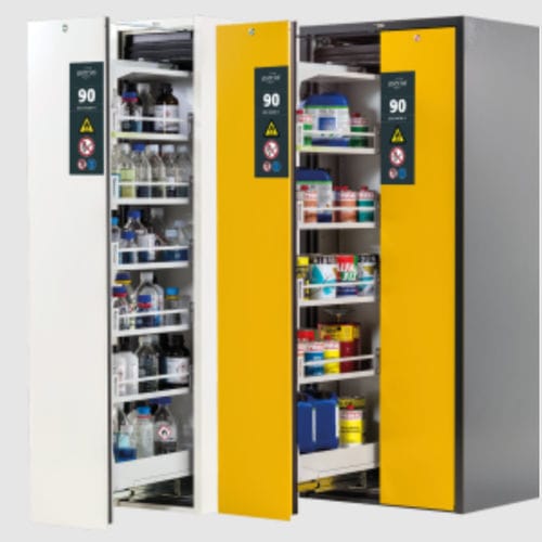 Armadio di stoccaggio - V-MOVE-90 - asecos GmbH - di sicurezza / a pavimento / a cassetti