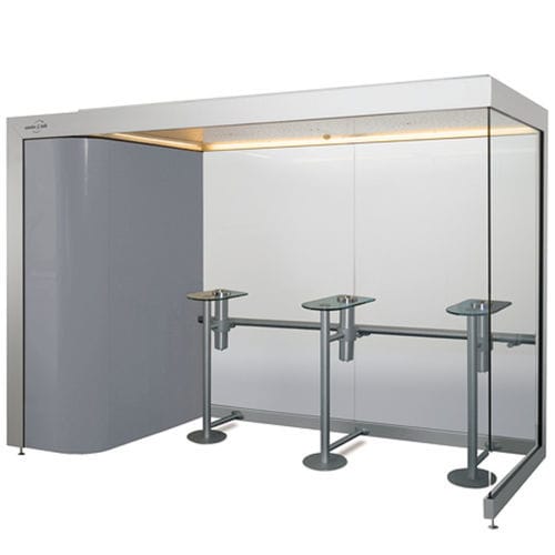Cabina per fumatori - INDIVIDUAL LINE - asecos GmbH