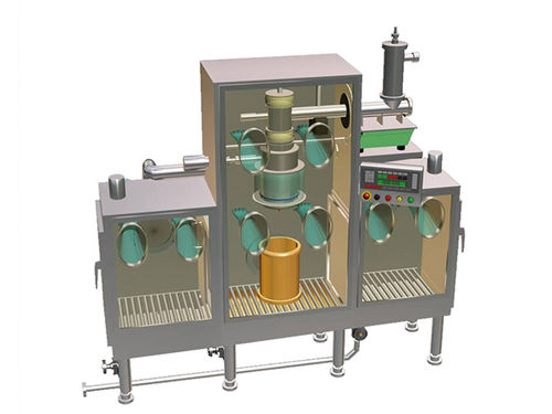 Macchina di confezionamento per polveri - Contained Pack Off Systems - Dec Group - per prodotti sfusi / per l'industria chimica / per l'industria farmaceutica