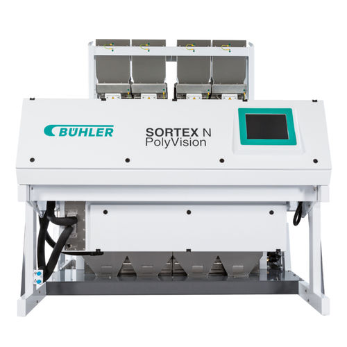 Smistatore per il riciclaggio di plastica - SORTEX N PolyVision - Bühler Group - ottico / per colori / automatico