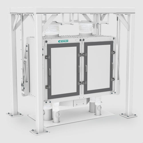 Setaccio per prodotti alimentari - Azurit MPAU - Bühler Group - per farina / separazione dei materiali / separazione delle particelle solide