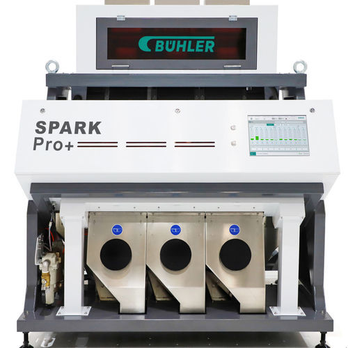 Smistatore per l'industria agroalimentare - SPARK Pro - Bühler Group - per il riciclaggio di plastica / industriale / per applicazioni agricole