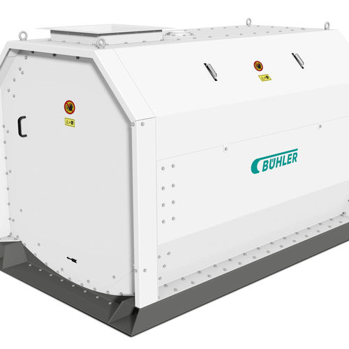 Setaccio separazione dei materiali - LAKA - Bühler Group - per prodotti alimentari / separazione delle particelle solide / a tamburo