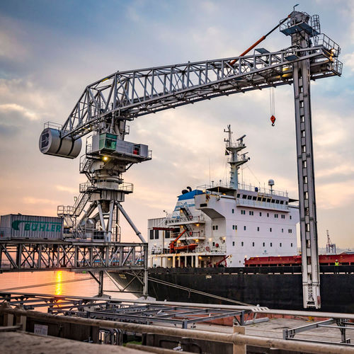Scaricatore automatico - Portalink - Bühler Group - continuo / per sfuso / di navi