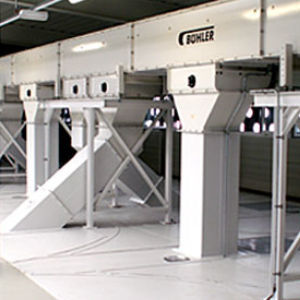 Trasportatore a catena - RFKG - Bühler Group - orizzontale / da trasporto / a trascinamento