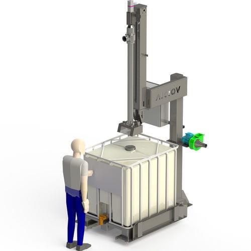 Riempitrice semiautomatica - LSC - AiCROV - IBC / per liquidi / ponderale
