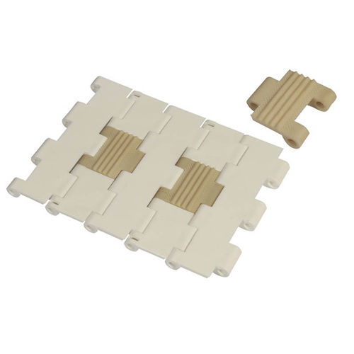 Nastro trasportatore liscio - 833 series  - Cagrı Industry Inc.- Alhan - modulare / in POM / in polipropilene