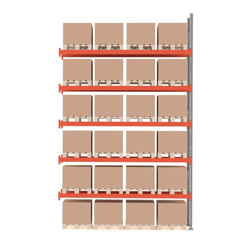 Scaffalatura per magazzino di stoccaggio - 23744 - AJ Produkter - per movimentazione / regolabile / per pallet