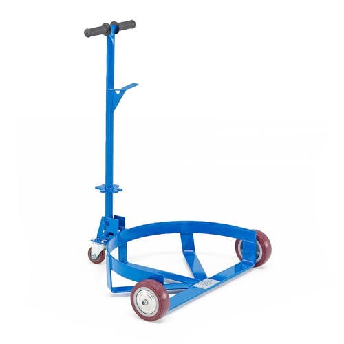 Carrello per movimentazione - 30132 - AJ Produkter - in acciaio / porta-fusto