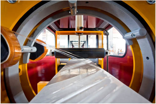 Linea di imballaggio per profilato estruso in alluminio - SAT S.p.A. (Surface Aluminium Technologies) - semiautomatica