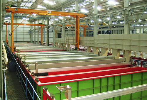 Impianto di anodizzazione automatico - SAT S.p.A. (Surface Aluminium Technologies)