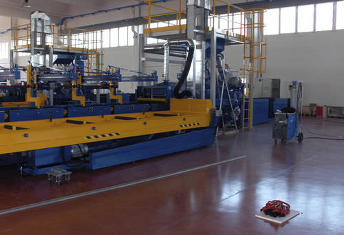 Cabina di sabbiatura a pressione - TURBOMATT - SAT S.p.A. (Surface Aluminium Technologies) - automatica