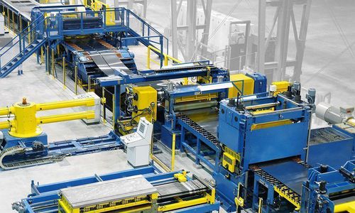 Linea di taglio trasversale di bobina - Fagor Arrasate S.Coop. - impilatori / a rulli / per bobinatura