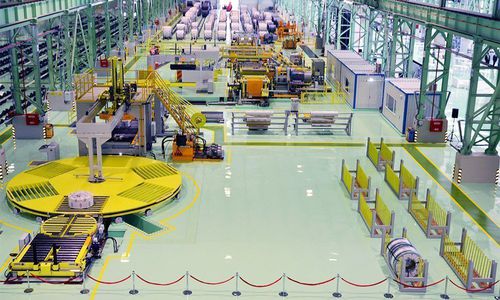 Linea di imballaggio per industria siderurgica - Fagor Arrasate S.Coop. - per reggiatrice / di trasporto / di bobina