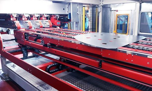 Accatastatore impilatore - Fagor Arrasate S.Coop. - per pezzi / per cinghia / per laser